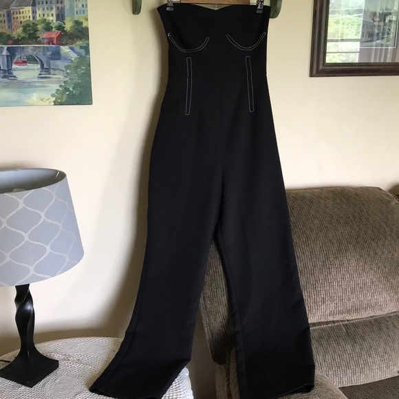Topshop Pants - Topshop women’s sz 10 jumpsuit strapless euc